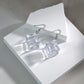 boucles d'oreilles cubes de glace