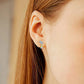 Boucles d'oreilles Girafes, bijou en plaqué argent 925