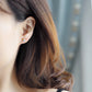 Boucles d'oreilles Oiseaux multicolores, bijou en plaqué or 585 (14 ct) et en émail