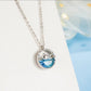 Collier Baleine, bijou en acier inoxydable argenté