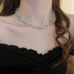 collier en pierres naturelles aventurine verte