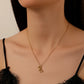 Collier Petit Ours, bijou en acier inoxydable doré