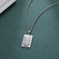 Collier Signe astrologique pour femmes, bijou en acier inoxydable