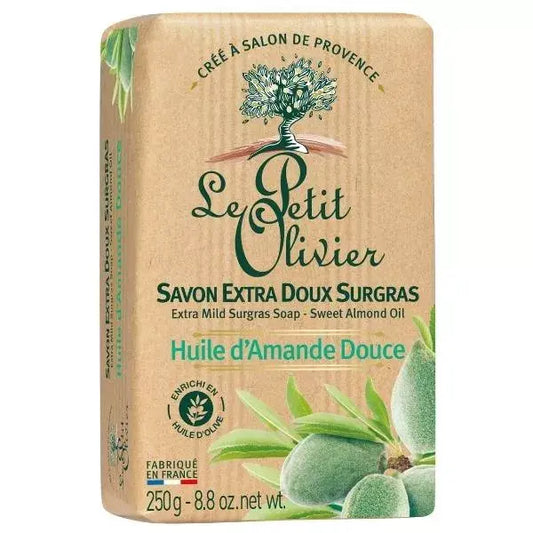Le Petit Olivier - savon extra doux à l'huile d'amande douce (250 g)