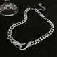 Collier Serpent, ras-du-cou, bijou en acier inoxydable argenté